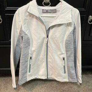 Fleece lined lightweight jacket